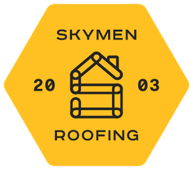 Skymen Roofing badge